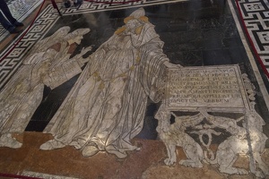 408-1678 IT - Siena - Duomo Santa Maria Assunta - Hermes Mercurius Trimegistus - Contemporaneus Moysi