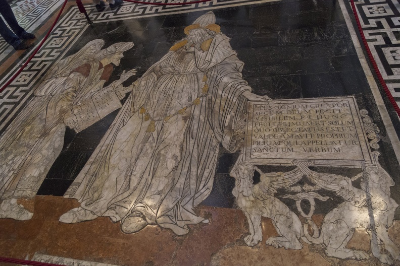 408-1678 IT - Siena - Duomo Santa Maria Assunta - Hermes Mercurius Trimegistus - Contemporaneus Moysi.jpg