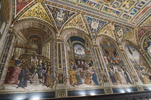 408-1817 IT - Siena - Duomo Santa Maria Assunta - Piccolomini Library - Pinturicchio frescoes