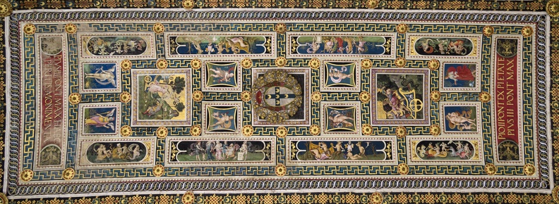 408-1861 IT - Siena - Duomo Santa Maria Assunta - Piccolomini Library ceiling.jpg