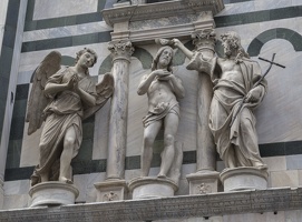 408-2734 IT - Firenze - Baptistery of St. John (detail), Piazza del Duomo
