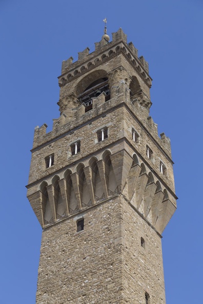 408-3296 IT - Firenze - Clock Tower of Palazzo Vecchio from the Uffizi Gallery.jpg