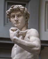408-2530 IT - Firenze - Galleria dell'Accademia - Michelangelo - David 1501-04 (detail) 