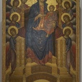 408-3046 IT - Firenze - Uffizi Gallery - Cimabue - Madonna and Child with Angels and rophets 'Santa Trinita Maestra' c 1290-1300