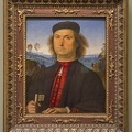 408-3099 IT - Firenze - Uffizi Gallery - Perugino - Portrait of Francesco delle Opere c 1494