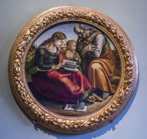 408-3117 IT - Firenze - Uffizi Gallery - Luca Signorelli - Holy Family c 1485-90