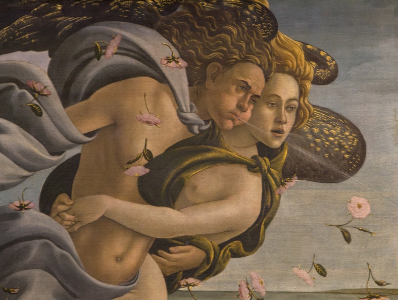 408-3223 IT - Firenze - Uffizi Gallery - Botticelli - The Birth of Venus (detail) 1483-85.jpg
