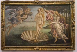 408-3225 IT - Firenze - Uffizi Gallery - Botticelli - The Birth of Venus 1483-85