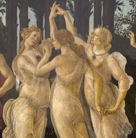 408-3243 IT - Firenze - Uffizi Gallery - Botticelli - Spring (detail) c 1477-78