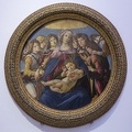 408-3271 IT - Firenze - Uffizi Gallery - Botticelli - Madonna and Child with Six Angels 'Madonna of the Pomegranate' 1487