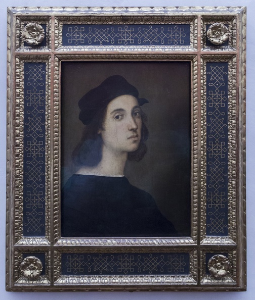 408-3327 IT - Firenze - Uffizi Gallery - Raphael - Self-portrait c 1506.jpg