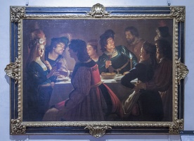408-3384 IT - Firenze - Uffizi Gallery - Gherardo delle Notte - Wedding Feast c 1613-14