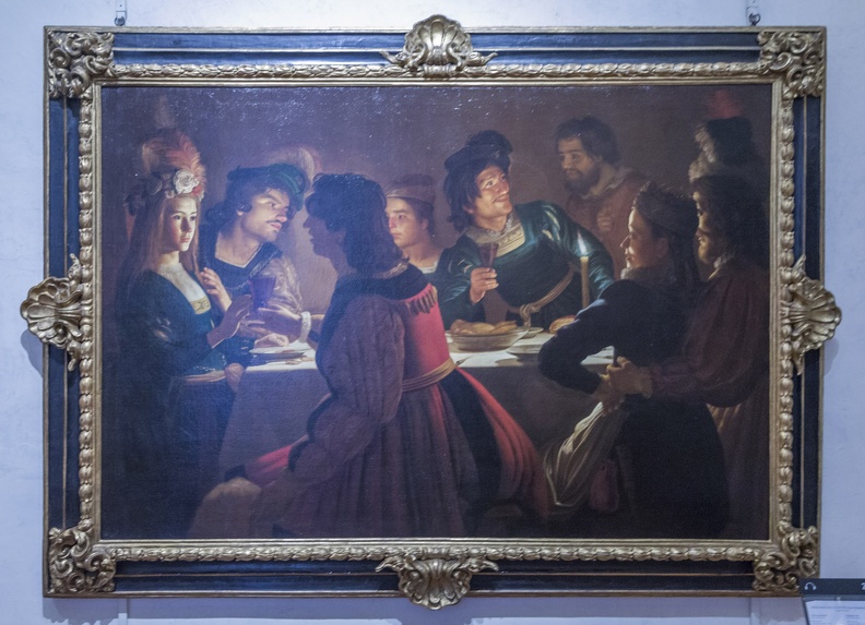 408-3384 IT - Firenze - Uffizi Gallery - Gherardo delle Notte - Wedding Feast c 1613-14.jpg