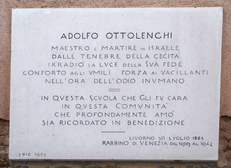 408-5893 IT - Venezia - Gheto - Tablet to Adolfo Ottolenghi.jpg