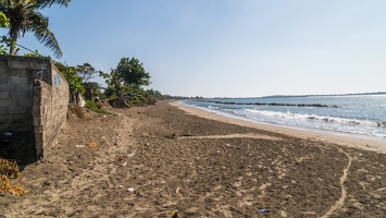 410-6028 Nicaragua - Corinto - Beach damaged by hurricane