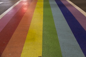 409-2921 Vancouver Rainbow Crosswalk