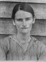 409-2775 VMA - Walker Evans, Alabama Cotton Tenant Farmer's Wife, 1936