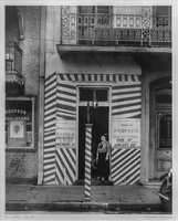 409-2821 VMA - Walker Evans, Sidewalk and Shopfromt, New Orleans, 1935